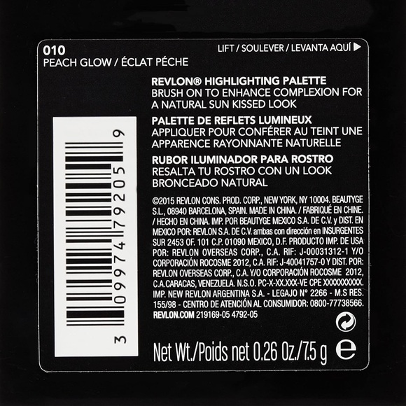 Revlon Highlighting Palette - Peach Glow - Picture 3 of 4